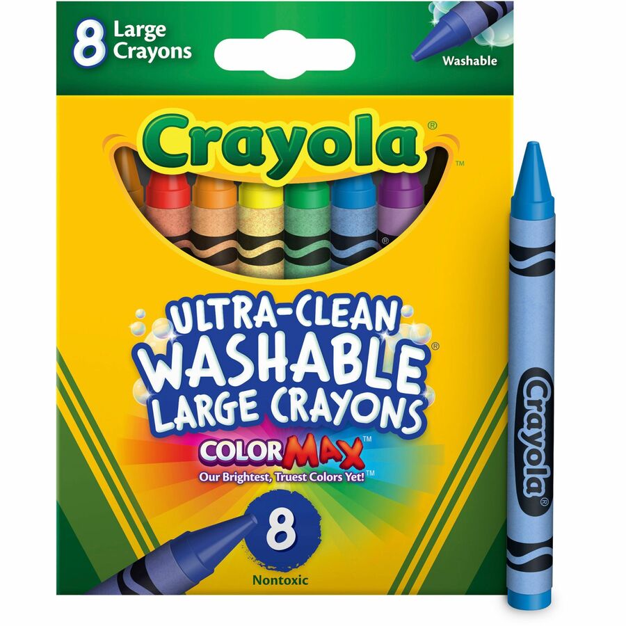 Photo of Washable Large Crayons (8ct)